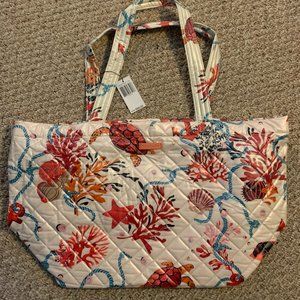 NWT Vera Bradley Quilted Beach Tote